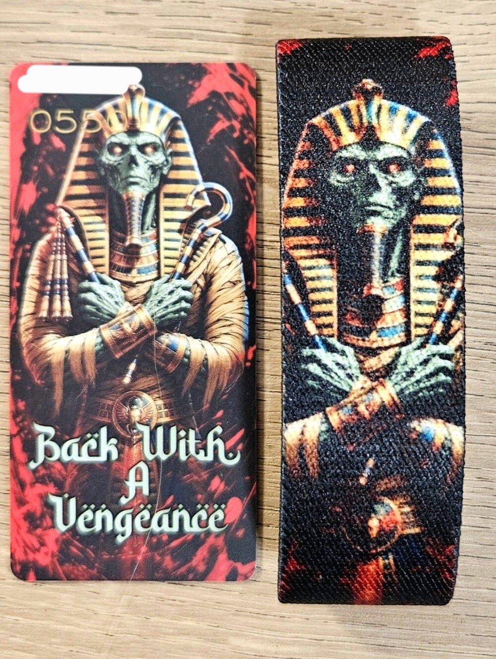 ZOX "BACK WITH A VENGEANCE" #550 med COFFIN INTERACTIVE Collectible Wristband